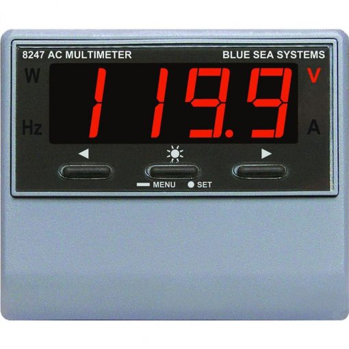 Blue Sea AC Digital Multimeter with Alarm - 8247