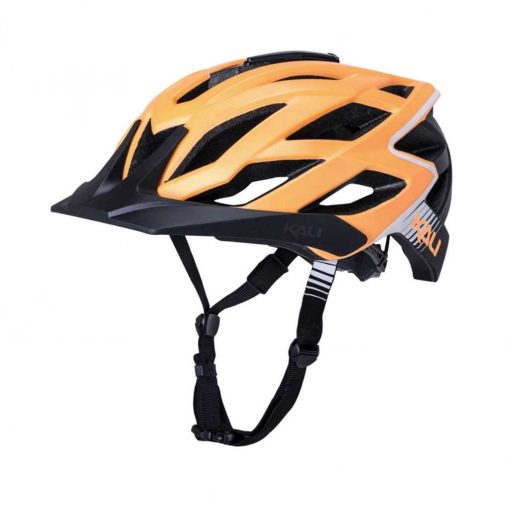 Kali Protectives Adult Lunati MTB Cycling Helmet - Frenzy Matte Orange/Black - 022111914