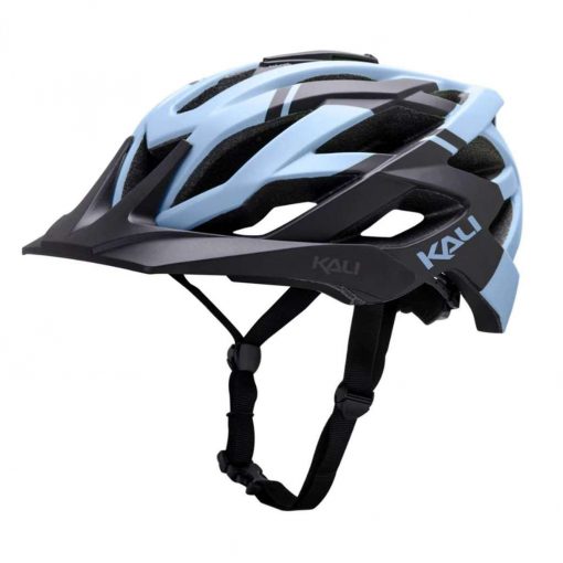 Kali Protectives Adult Lunati MTB Cycling Helmet - Shade Matte Black/Ice - 022111812