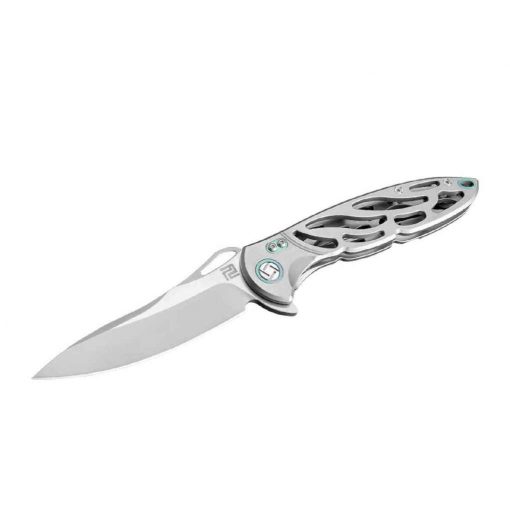 Artisan Cutlery Hoverwing Folder 3.94 S35VN Blade Gray Titanium - 1801G-GYS