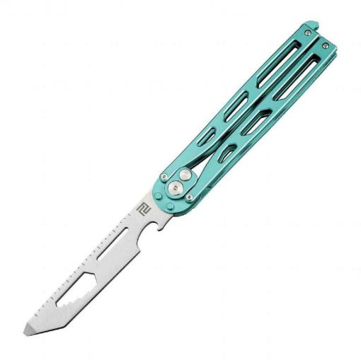 Artisan Cutlery Kinetic Tool Green Titanium No Blade 8CR - 1823G-GN