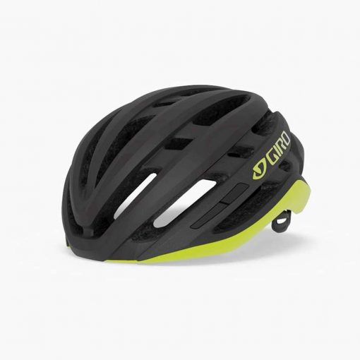 Giro Agilis MIPS Road Cycling Helmet - Matte Black/Citron -71128