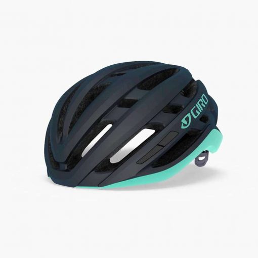 Giro Women's Agilis MIPS Road Cycling Helmet - Matte Midnight/Cool Breeze - 711463