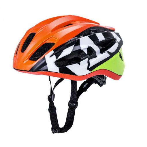Kali Protectives Adult Therapy Road Cycling Helmet - Century Matte Orange/Fluo Yellow - 024061912