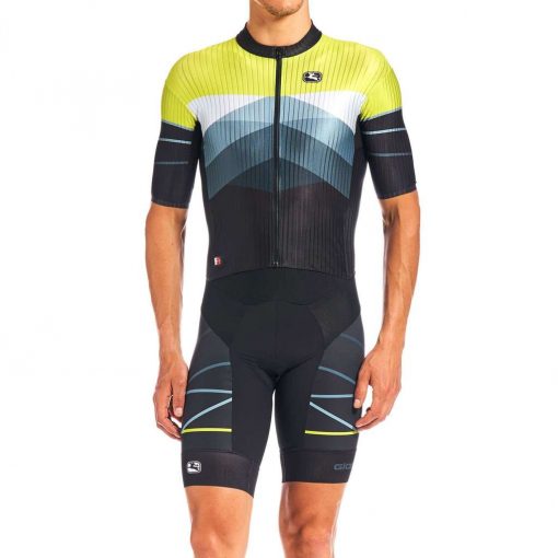 Giordana 2020 Men's FR-C Pro Tri Short Sleeve Cycling Doppio Suit - GICS20-SSDS-FRTR