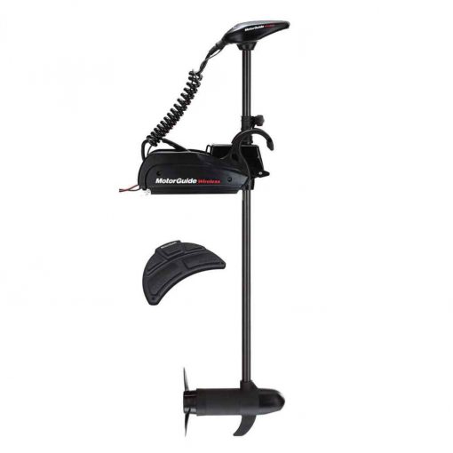 MotorGuide Wireless W55 Freshwater Bow Mount Trolling Motor - Wireless Foot Pedal - 12v-55lb-54" with Marinco Plug - 970
