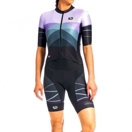 Giordana 2020 Women's FR-C Pro Tri Short Sleeve Cycling Doppio Suit - GICS20-WSSD-FRTR