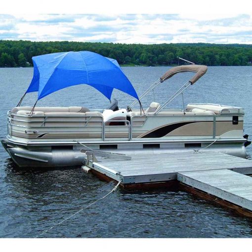 Taylor Made Boat Pontoon Easy-Up Shade Top Pacific Blue - 12003OB