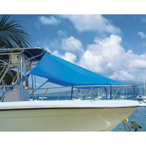 Taylor Made Boat T-Top Bow Shade 6'L X 90 Inch W Pacific Blue - 12004OB