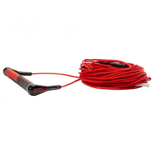 Hyperlite SG Handle with Fuse Line - Red with 70' Fuse Line with 3-5' Sections - 20700029