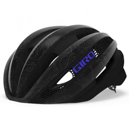 Giro Adult Synthe MIPS Road Cycling Helmet - Matte Black Floral - 711306