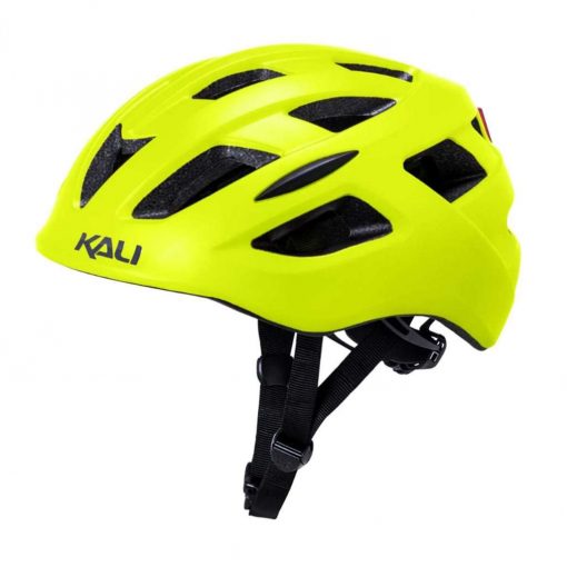 Kali Protectives Adult Central Urban Helmet - Solid Matte Fluo Yellow - 025051913