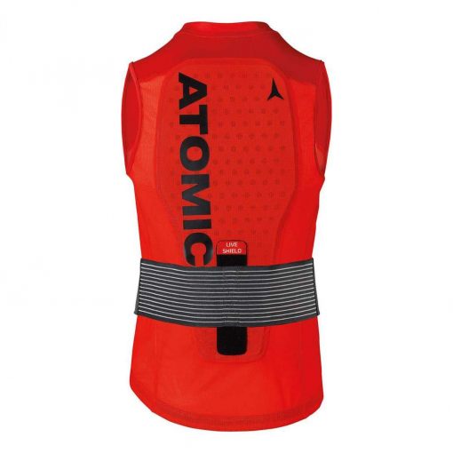 Atomic Live Shield Vest Back Protector - Red - AN5205030
