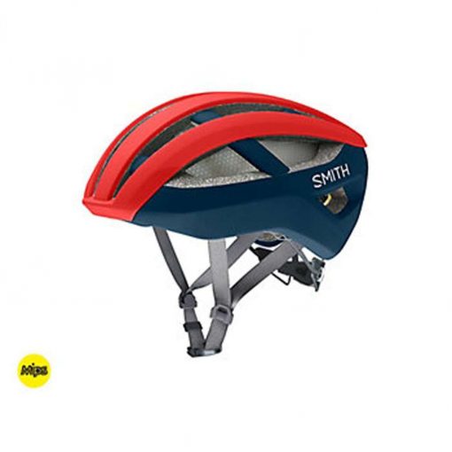 Smith Men's Network MIPS Cycling Helmet - Matte Rise/Mediterranean - E0073204K