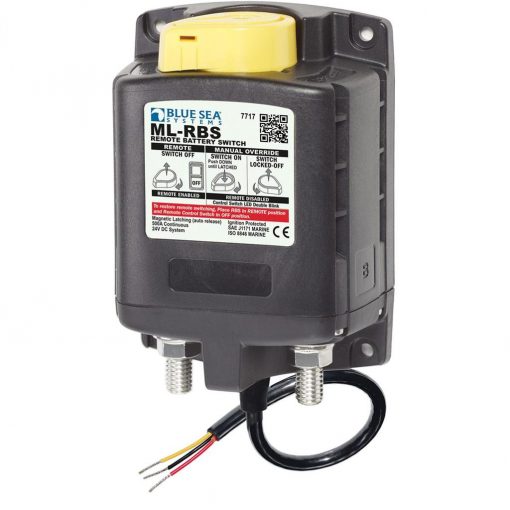 Blue Sea Systems Ml-Rbs Remote Battery Switch W/Manual - 7717