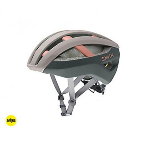 Smith Men's Network MIPS Cycling Helmet - Matte Tusk/Peat Moss/Champagne - E0073205C
