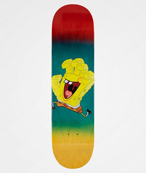 Santa Cruz x SpongeBob SquarePants Spongehand 8.12" Skateboard Deck