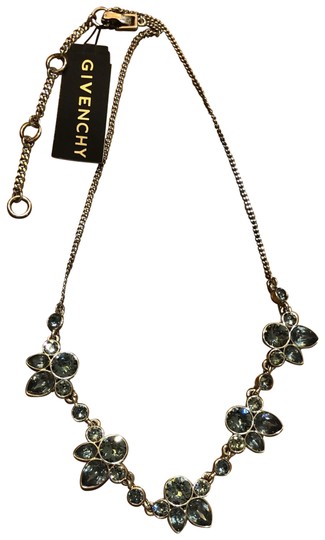 Givenchy  Blue/Silver Crystal Necklace
