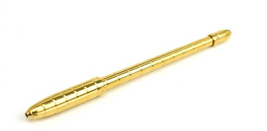 Louis Vuitton  Gold Metal Ballpoint Agenda/Diary Pen (Mn-2)
